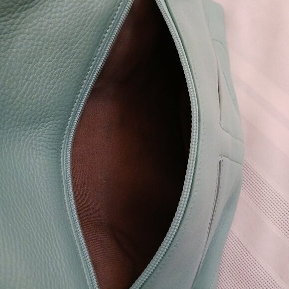 Stone Mountain Teal Leather Purse - Picture 9 of 10
